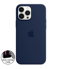Силикон Original Round Case Apple iPhone 13 Pro Max (09) Midnight Blue Силикон Original Round Case Apple iPhone 13 Pro Max (09) Midnight Blue