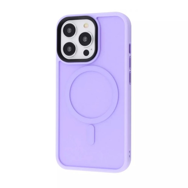Чехол WAVE Matte Insane Case with MagSafe iPhone 13 (Light Purple)
