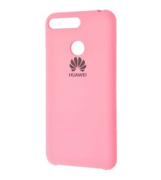 Силикон Original Case Huawei Y7 Prime (2018) / Honor 7C Pro (Розовый)