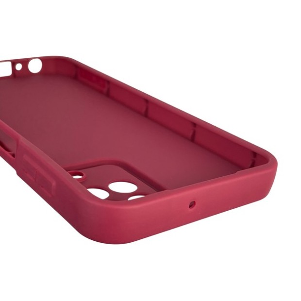 Силікон Original Samsung Galaxy A22  /  M22  /  M32 (ShutCam) (Бордовый)