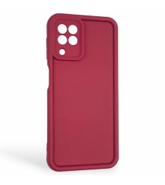 Силікон Original Samsung Galaxy A22  /  M22  /  M32 (ShutCam) (Бордовый)