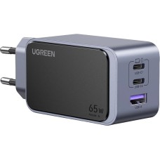 СЗУ-адаптер UGREEN X553 65W Nexode S (1USB/2Type-C) (Black) (35042)