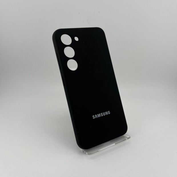Чохол Silicone Case Samsung Galaxy S23 (Чорний)