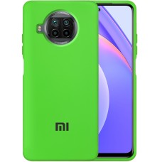 Силіконовий оригінальний 360-чохол з логотипом для Xiaomi Mi 10T Lite (Салатовий)