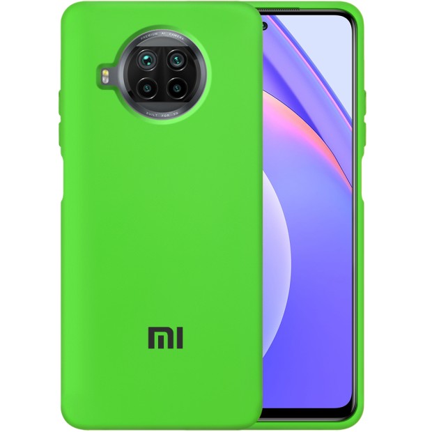 Силикон Original 360 Case Logo Xiaomi Mi 10T Lite (Салатовый)