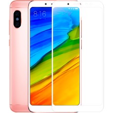 Захисне скло 5D Standard Xiaomi Redmi Note 5  /  Note 5 Pro Біле