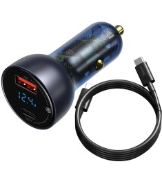 АЗУ-адаптер Baseus Particular Digital Display CCKX-C0A PPS 65W (USB / Type-C) (S..