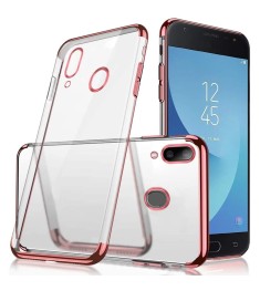 Силикон UMKU Line Samsung Galaxy M20 (розовый)