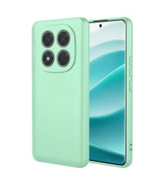 Силикон Original Premium Xiaomi Redmi Note 14 Pro (ShutCam) (Небесная Бирюза)