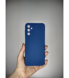 Силіконовий Original 360 Чохол для Samsung A14 (ShutCam) (Кобальт)