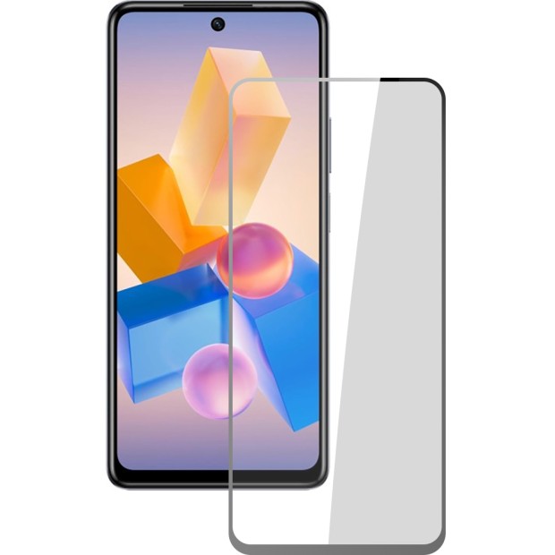 Захисне скло 5D Standard Infinix Hot 50i Чорне