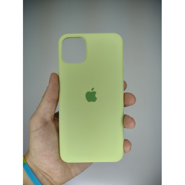 Силіконовий оригінальний чохол Apple для iPhone 11 Pro Max (Авокадо) Силіконовий оригінальний чохол Apple для iPhone 11 Pro Max (Авокадо)