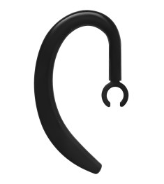 Ear hook silicone-plastic for Bluetooth headset (7mm) (Black)