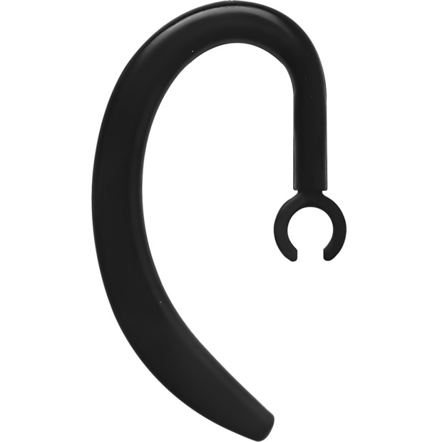 Ear hook silicone-plastic for Bluetooth headset (7mm) (Black)
