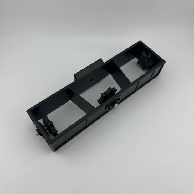 Универсальный держатель для трёх телефонов на штатив / монопод / селфи-палку