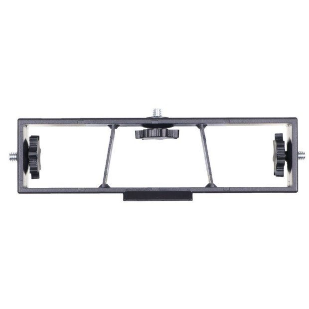 Универсальный держатель для трёх телефонов на штатив / монопод / селфи-палку