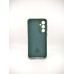 Силікон оригінальний Samsung Galaxy S23 FE (ShutCam) (Темно-зелений)