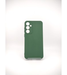 Силикон Original Samsung Galaxy S23 FE (ShutCam) (Тёмно-зелёный)