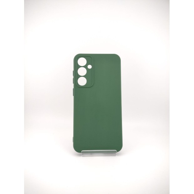 Силікон оригінальний Samsung Galaxy S23 FE (ShutCam) (Темно-зелений)
