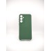 Силікон оригінальний Samsung Galaxy S23 FE (ShutCam) (Темно-зелений)