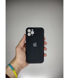 Оригінальний силіконовий чохол Square RoundCam для Apple iPhone 11 Pro (07) чорн..