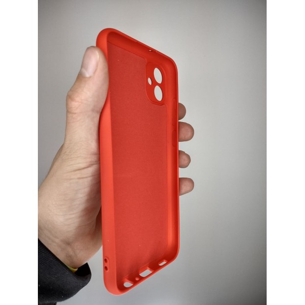 Силіконовий оригінальний чохол для Samsung Galaxy A04E (2022) (ShutCam) (Червоний)