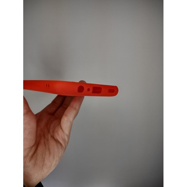 Силіконовий оригінальний чохол для Samsung Galaxy A04E (2022) (ShutCam) (Червоний)