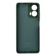 Силикон Original Motorola Moto G04 (ShutCam) (Тёмно-зелёный)