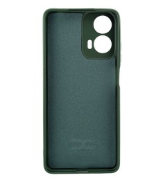 Силикон Original Motorola Moto G04 (ShutCam) (Тёмно-зелёный)