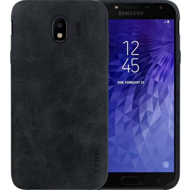 Силикон T-Phox Vintage Samsung Galaxy J4 (2018) J400 (Чёрный)