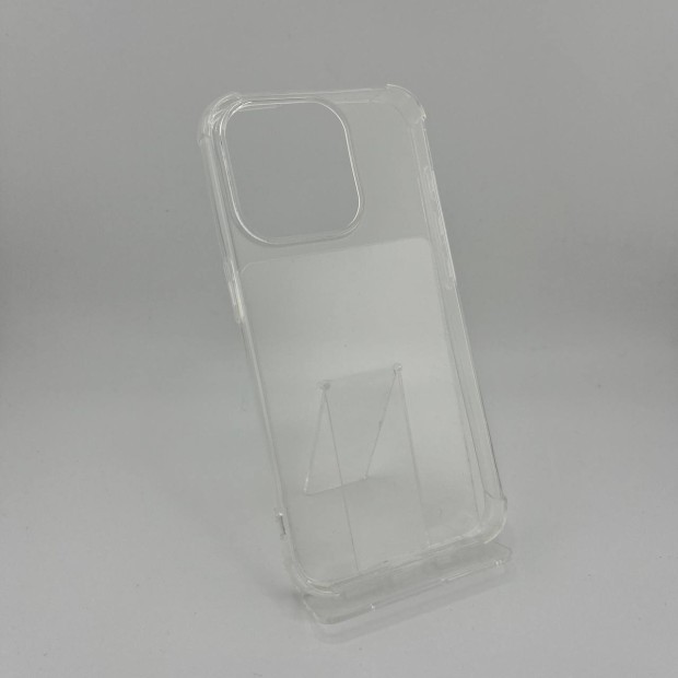 Силіконовий 6D Apple iPhone 15 Pro (Прозорий)