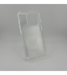 Силіконовий 6D Apple iPhone 15 Pro (Прозорий)