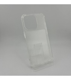 Силіконовий 6D Apple iPhone 15 Pro (Прозорий)