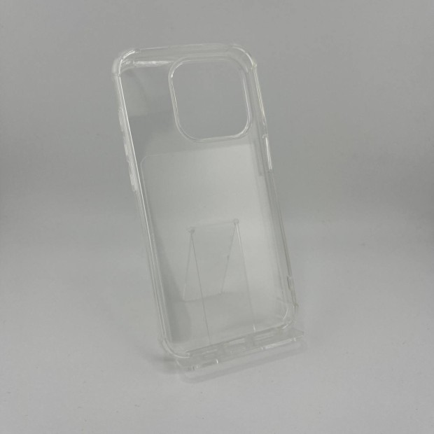 Силіконовий 6D Apple iPhone 15 Pro (Прозорий)