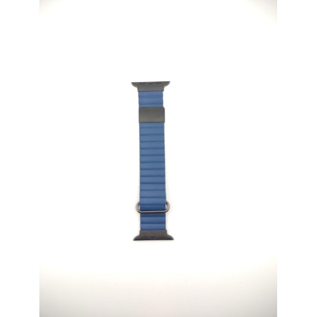 Ремешок Apple Watch Color Leather 38 / 40 / 41 mm (Blue) Ремешок Apple Watch Color Leather 38 / 40 / 41 mm (Blue)