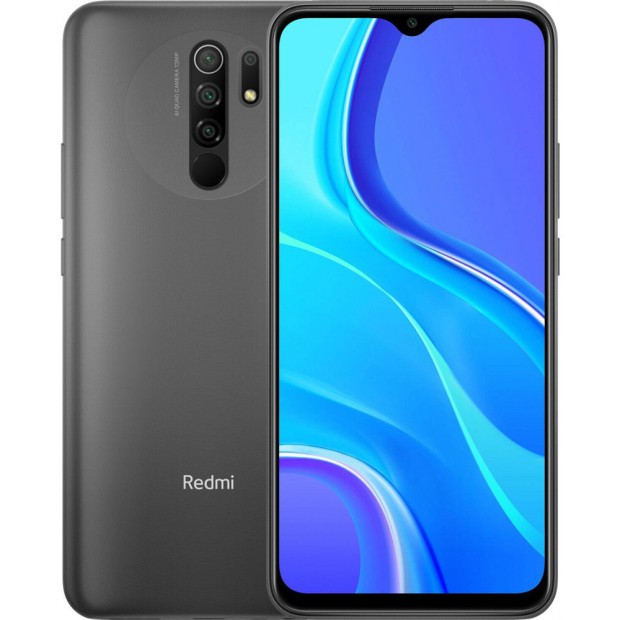 Мобільний телефон Xiaomi Redmi 9 4 / 64Gb (Carbon Grey) (Grade B) Вживаний Мобільний телефон Xiaomi Redmi 9 4 / 64Gb (Carbon Grey) (Grade B) Вживаний