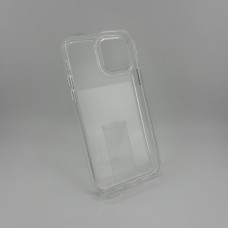 Силіконовий чохол Space Case 3D для Apple iPhone 12 (Прозорий)