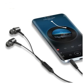 Проводные наушники-гарнитура вкладыши XO EP43 (Black) DT