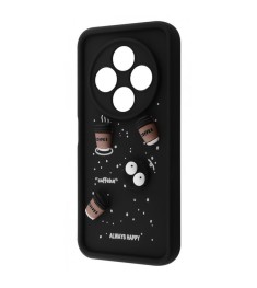 Чохол Pretty Things Case для Xiaomi Redmi 14C 4G (чорний / кофейний)