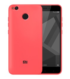 Силикон Original 360 Case Logo Xiaomi Redmi 4x (Коралловый)