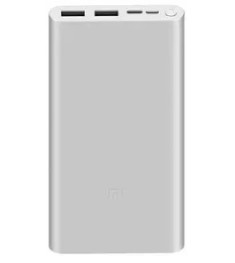 Повербанк Xiaomi Mi3 10000mAh 22.5W (Сріблястий) (Клас A) PB100DZM DL