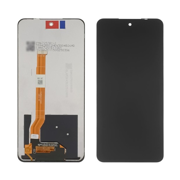 Дисплей для Realme C75 з чорним сенсорним екраном