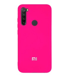 Силикон Original Case (HQ) Xiaomi Redmi Note 8 (Малиновый)