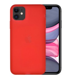 Силикон TPU Latex Apple iPhone 11 (Красный)