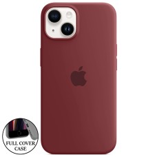 Силикон Original Round Case Apple iPhone 14 (58) Grape