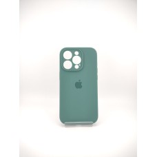 Силикон Original RoundCam Case Apple iPhone 14 Pro (55) Blackish Green