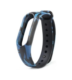 Ремешок Original Design Xiaomi Mi Band 2 Рисунок (Камуфляж, Синий)