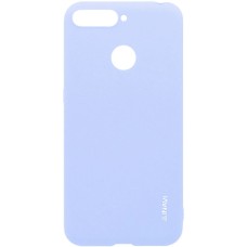 Силиконовый чехол iNavi Color Huawei Y6 Prime (2018) / Honor 7A Pro (нежно-голубой)