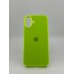 Силикон Original Round Case Apple iPhone 16 Plus (27) Grass Green