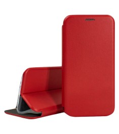 Чехол-книжка Оригинал Samsung Galaxy J1 (2016) J120 (Красный)